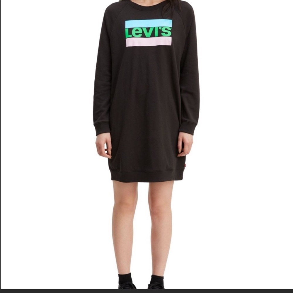Levi’s Crew Sweatshirt Dress